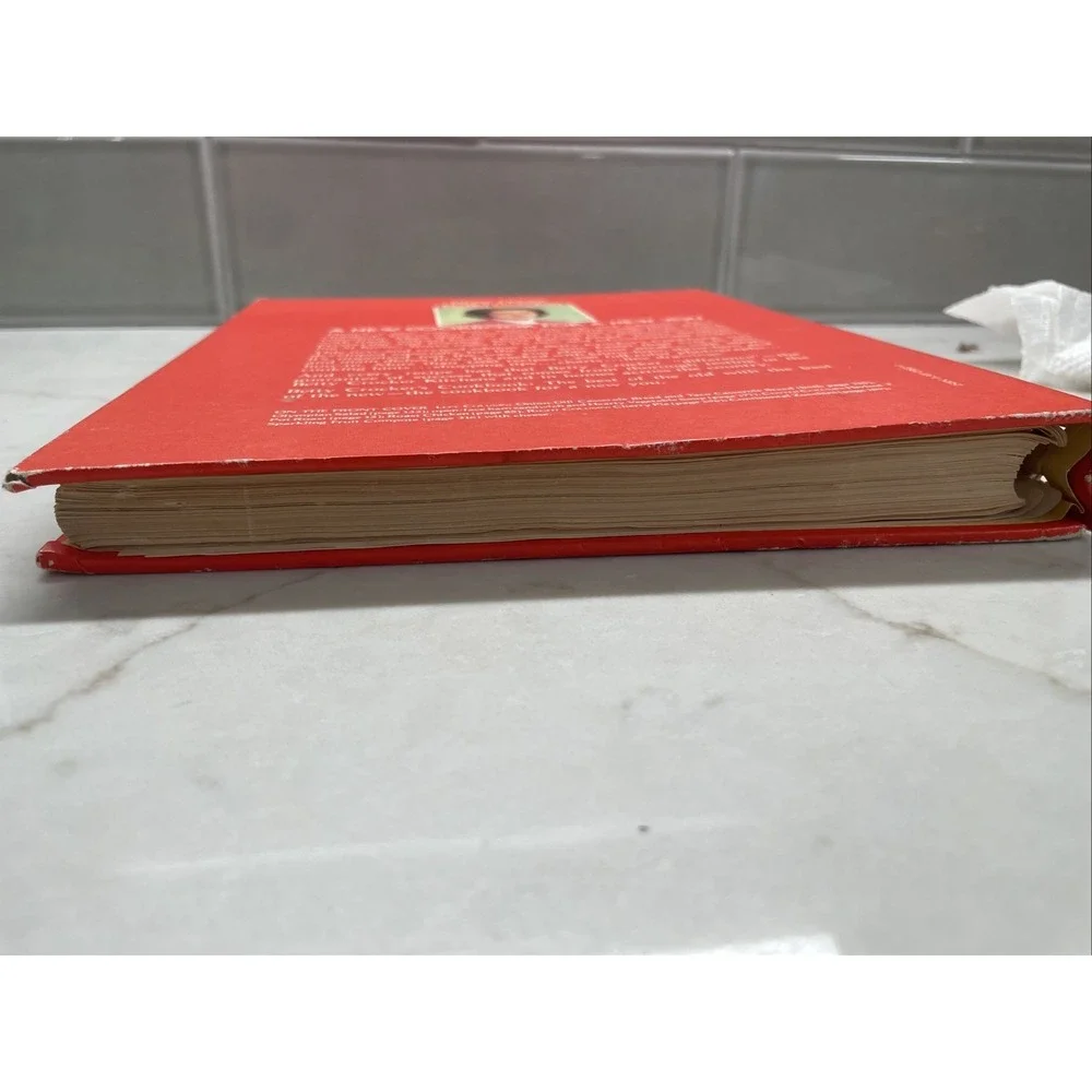 VTG 1978 Betty Crocker's Cookbook New & Revised Ed. Ring Binder Big Red Cookbook